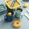 The new Morandi portable soup cup is a microwave-heated student soup can and a creative covered sealed breakfast cup Specification image